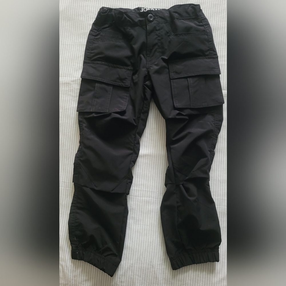 Jordan Craig Kid's Jet Black Cargo Pants
